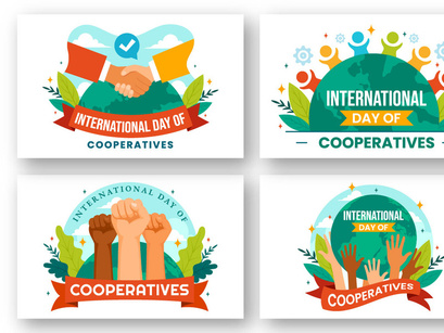 9 International Day of Cooperatives Illustration