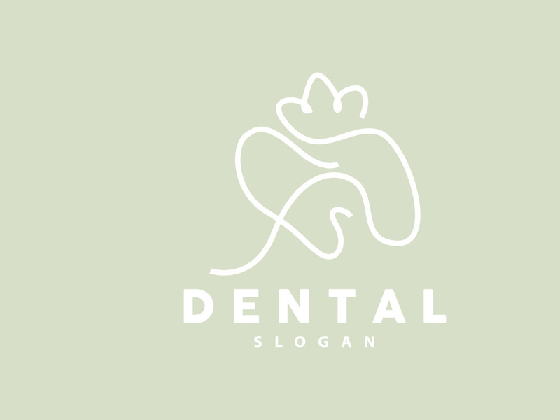 Tooth logo, Dental Health Vector, Care Brand Illustration