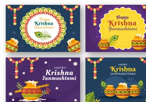 13 Happy Krishna Janmashtami Illustration