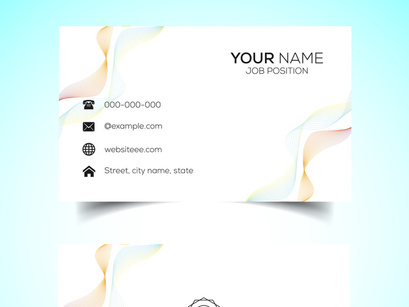 10 Creative and modern corporate business card template
