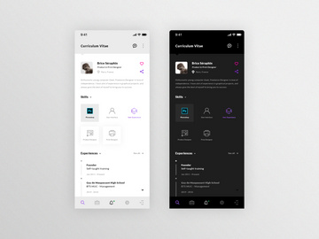 简历手机版 - iOS应用程序(Resume Mobile - iOS App)