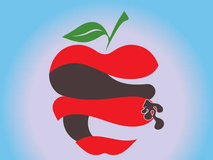 Apple logo design