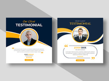 Testimonial or Review Social Media Post Ver-2