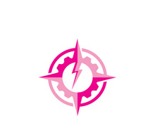 Compass logo template vector icon illustration design