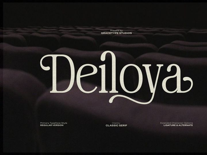 Deiloya | Classic Serif Typeface