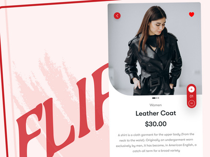 FLIP - Fashion E-commerce UI Kit