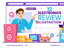 12 Electronics Review Illustration preview picture