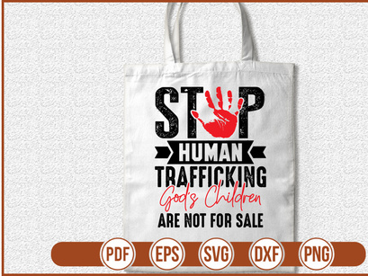 Stop Human Trafficking Gods Children are not for Sale