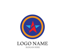 Star icon template vector illustration design