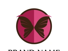 Butterfly logo design