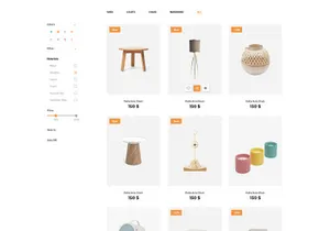 Furniture E-Commerce Website