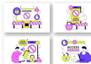 10 Access Denied Illustration
