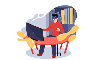 Virtual Reality Illustrations