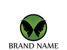 Butterfly logo design