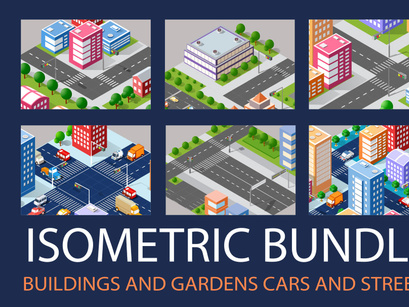 Isometric Bundle Buildings