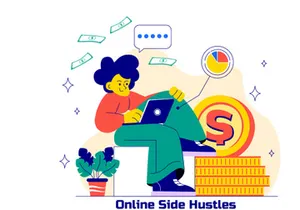 10 Online Side Hustles Illustration