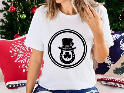 St. Patrick's Day Lucky Charm Silhouette