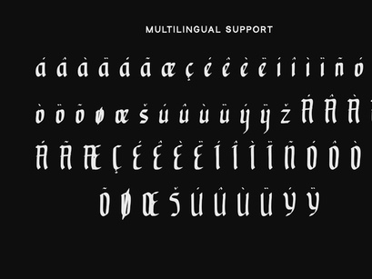 Nocturnal - Display Font
