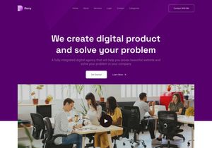 Dorry - Digital Agency Website Design