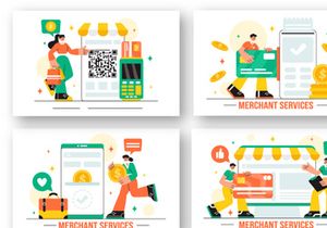15 Merchant Services Illustration