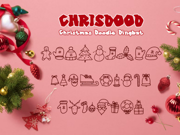 Chrisdood - Doodle Dingbat preview picture