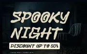 Derelict | Display Horror Font