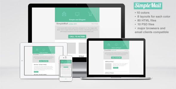 SimpleMail Email Newsletter Templates
