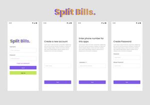 Split Bills Mobile App