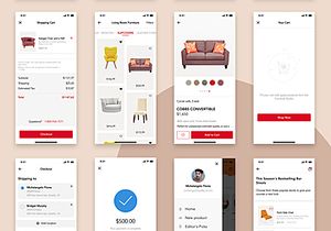 Furniture Design UI Kit