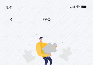 UI Kit do aplicativo de reserva Snail Taxi