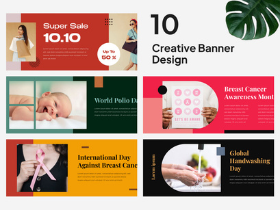 Creative Banner Design Template Vol. 7