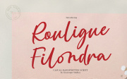 Rouligue Filondra | Casual Handwritten Script