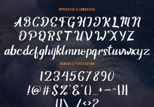 Jarida - Bold Script Font