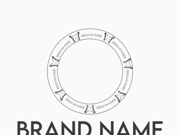 Butterfly logo design preview picture