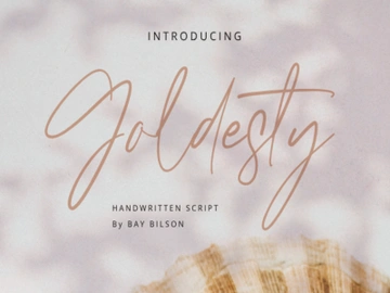 Goldetsy Handwritten preview picture