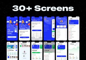 Payment Wallet App Figma UI Kit - V2 (Free Preview)