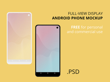 Galaxy S10: Android Phone Mockup preview picture