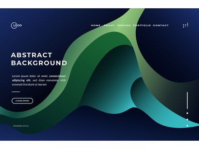 Abstract Background Dynamic Wave Colorful