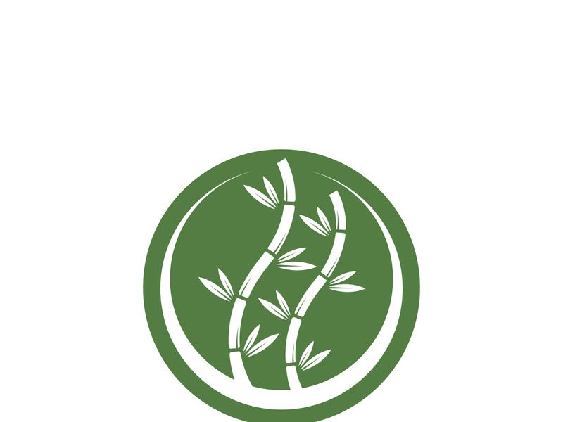 Bamboo Logo Template vector icon
