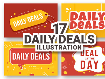 17 Daily Deals of The Day Illustration preview picture