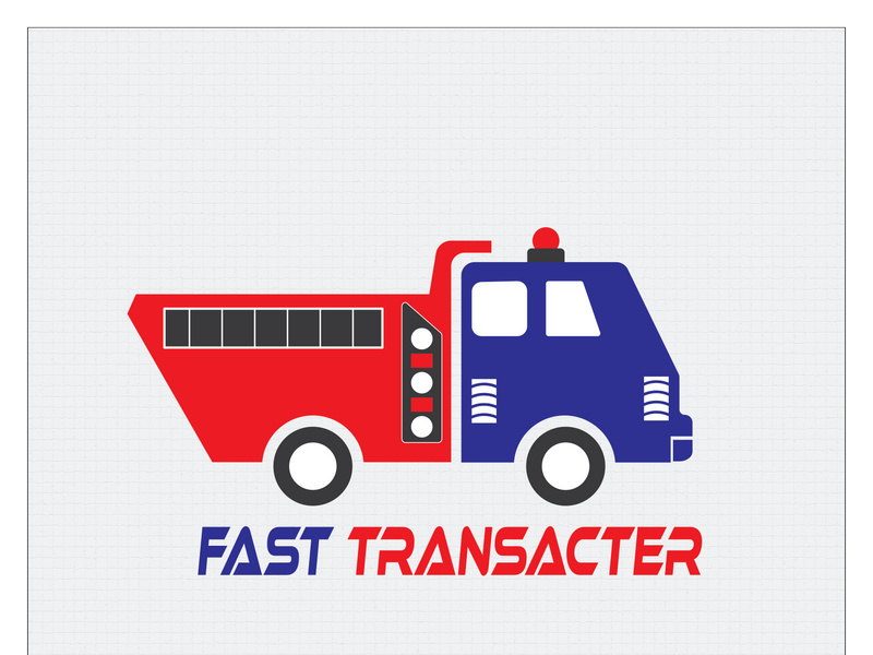 Professional Trucking Company Logo i  adobe illustrator