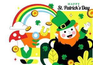10 Happy St. Patrick's Day Illustration