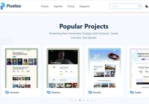 Pixelize Portfolio Nextjs Template