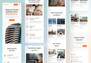 Apartit - Real Estate Landing Page
