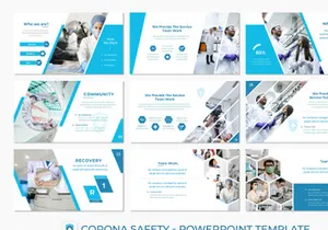 Corona Safety - PowerPoint Template