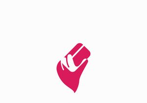 Hand holding credit card business icon image design