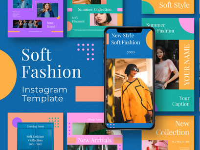 Soft Fashion Instagram Template