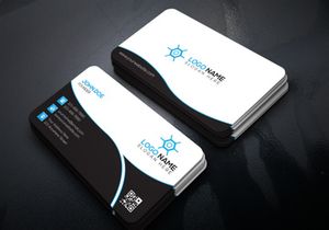 Corporate Business Card Design Template.
