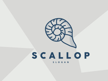 Seashell Logo, Inspirational Scallop Design preview picture