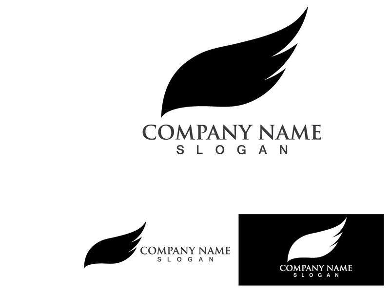 Wing Bird Logo Vector Icon